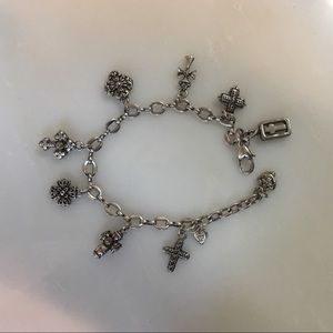 Brighton cross charm bracelet